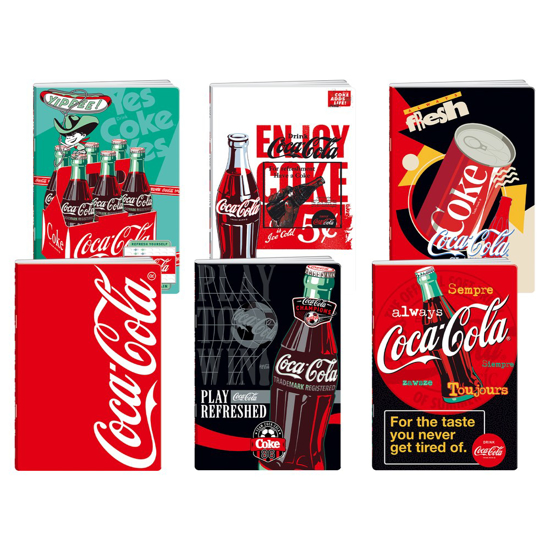 Слика на Тетратка, А4, 50 Листови, Бланко, Coca Cola, Statovac, Premium 50, 340007