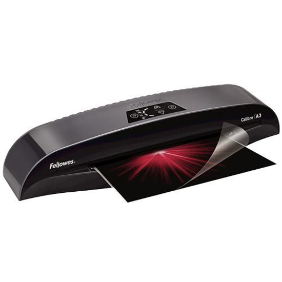 Слика на Ламинатор, А3, Fellowes, Calibre, 5740101, 56,6*12,2*9цм, Црна