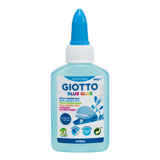 Слика на Лепак, Течен, 40гр., Giotto, Blue Glue, 545900, Сина