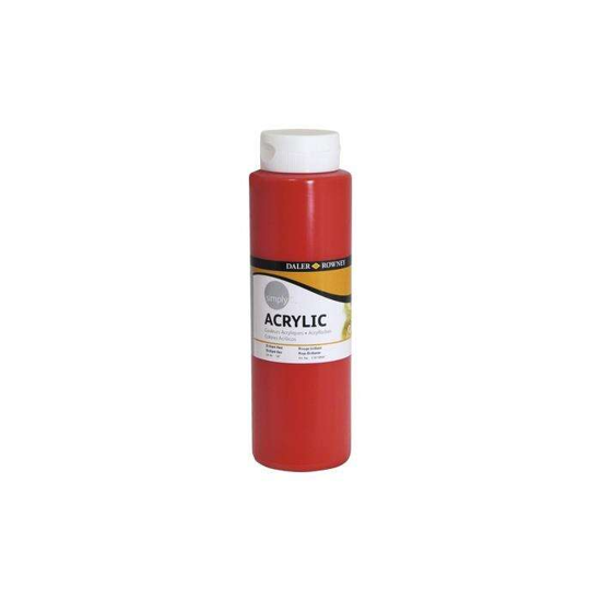 Слика на Бои акрилни 126750547 Daler-Rowney 750мл.црвена