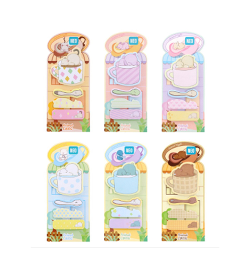 Слика на Мемо индекс, Самолеплив, 4х20, Statovac, Sweet Animals, 114012, Микс