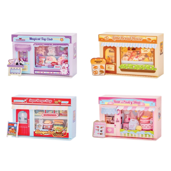 Слика на Играчка, Мини Продавници, i-Total, Micro Shop, XL3504A, Микс 4 дизајни