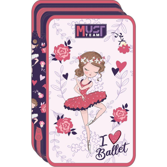 Слика на Несесер Полн, I Love Ballet, 3 Патенти, Diakakis , Must, 000586736, 12*19,5*6цм